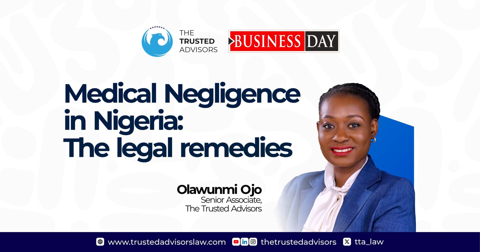 Medical Negligence in Nigeria; The Legal remedies