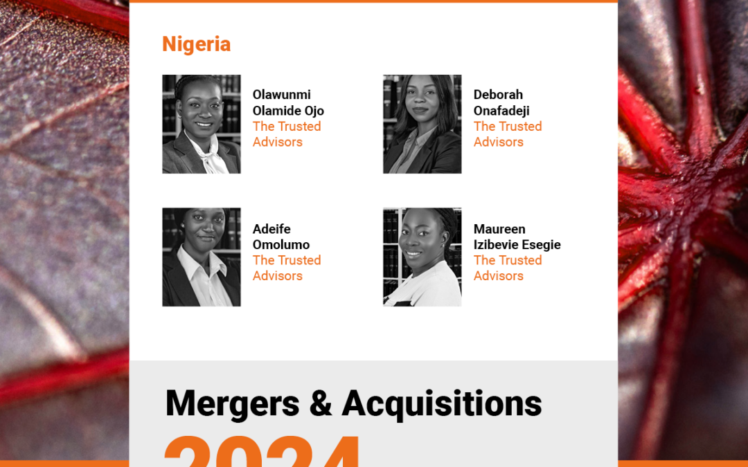 Nigeria Chapter of the International Comparative Legal Guides (ICLG) 2024 on Mergers and Acquisitions in the Nigerian Market