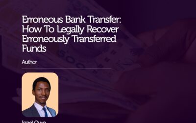Erroneous Bank Transfer: How to Recover Mistakenly Transferred Funds Legally